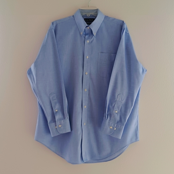 LAUREN RALPH LAUREN Men's Classic Fit Shirt, size 17/32-33 - Picture 2 of 12